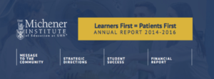 screenshot of the annual report cover