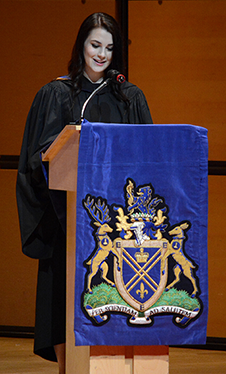 2014 Valedictorian Krista Urchenko