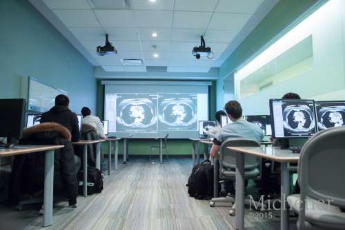 student in classroom photo