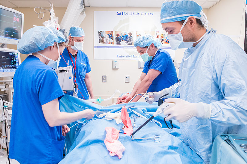 Inside the Anesthesia Simulation Centre