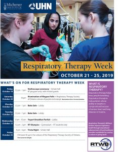 Respiratory Therapy Week Calendar