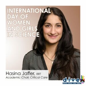 Picture of Hasina Jaffer for the International Day of Women and Girls in Science 2025