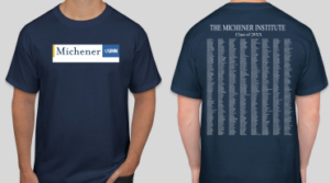 Michener Class Shirt Mockup for information purposes