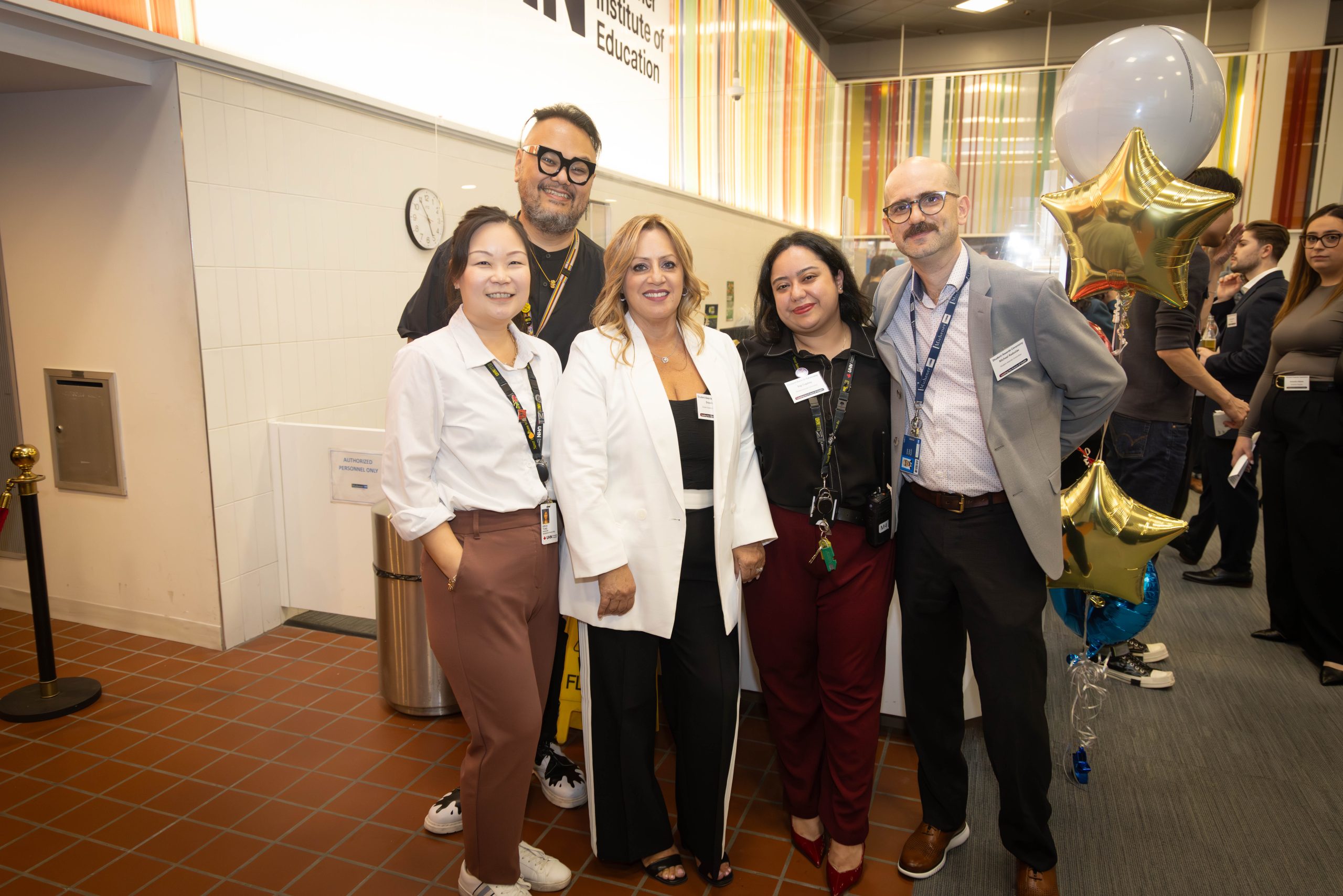 Ezgi at team at the Michener Student Awards 2026–2027