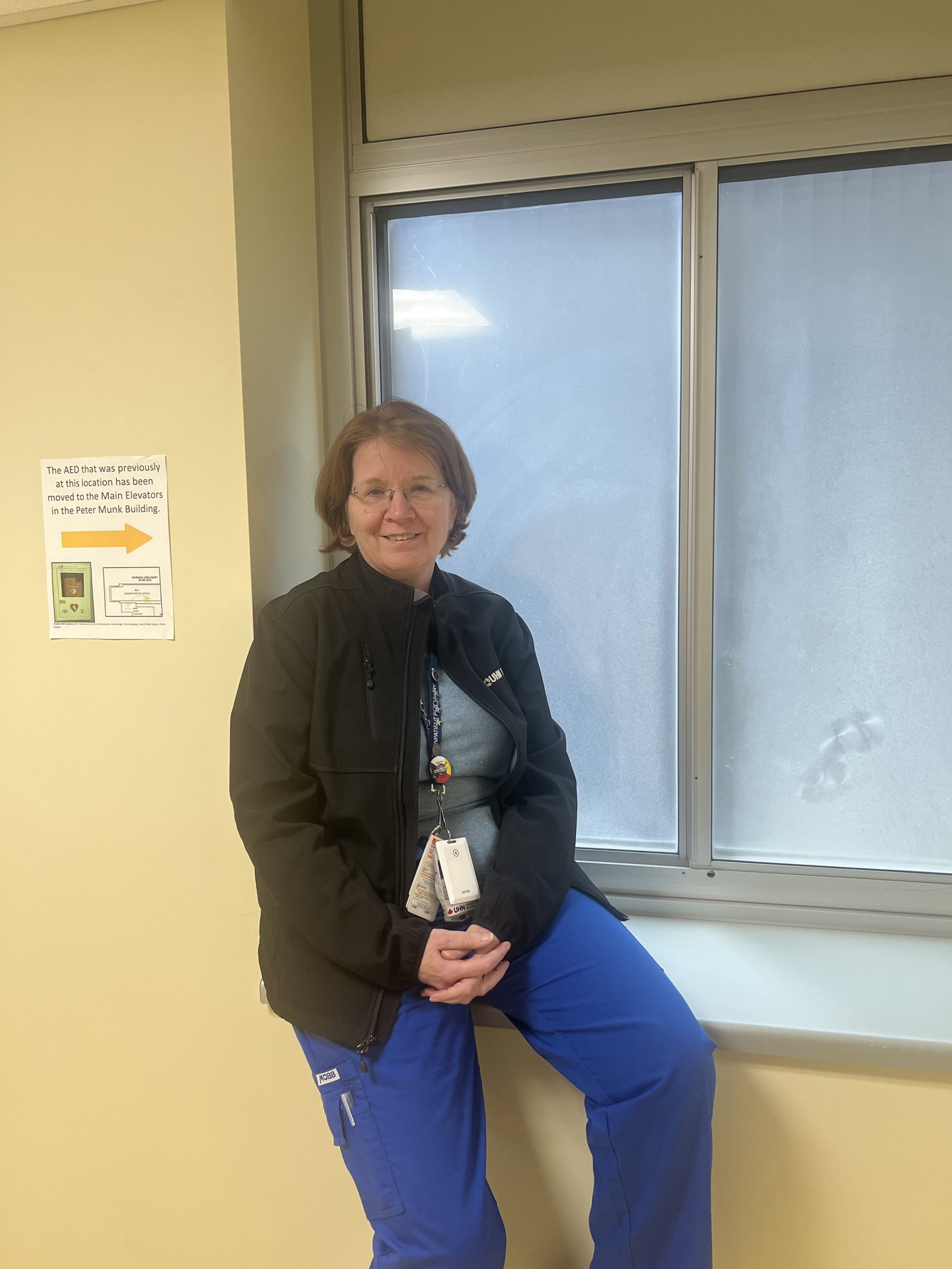 Photo of Aideen Carroll, Advanced Practice Nurse Educator and instructor at the Michener Institute of Education at UHN