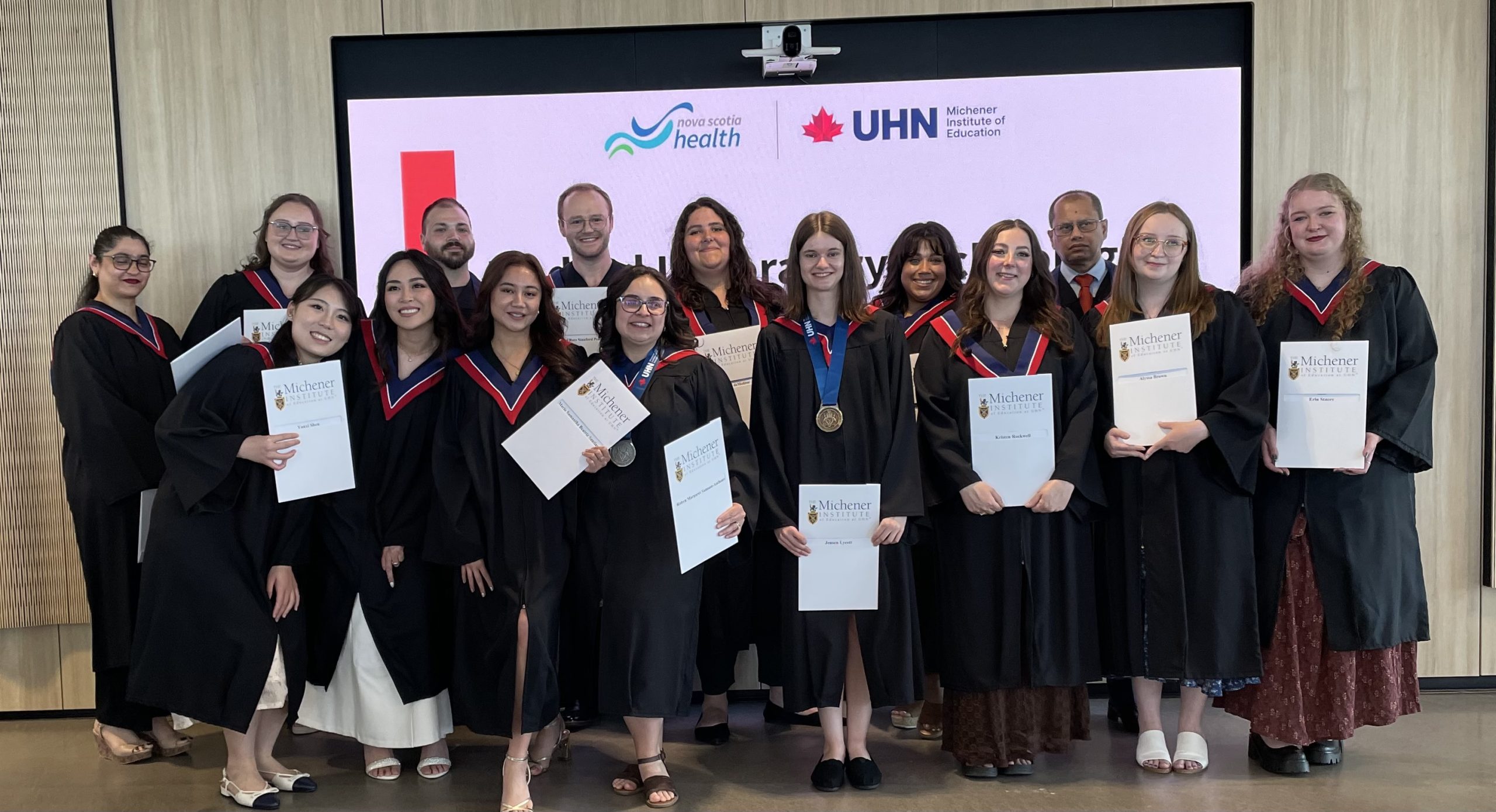 Celebrating the inaugural graduates of the Nova Scotia Medical Laboratory Technologist partnership